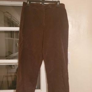 Briggs New York brown corduroy pants. 12P.